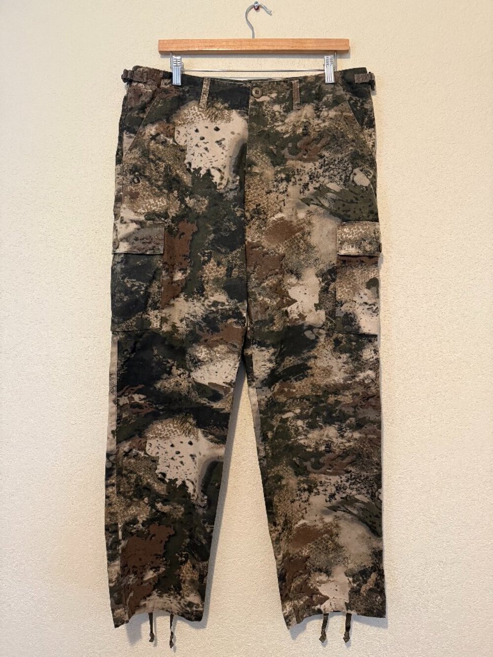 Cabela's Men's O2 Octane Camo Cargo Hunting Pants 34 REG